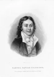 Samuel Taylor Coleridge, graviert von Richard Woodman